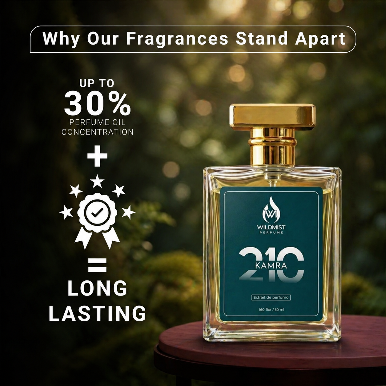 Wildmist Kamra 210 - Extrait de Perfume