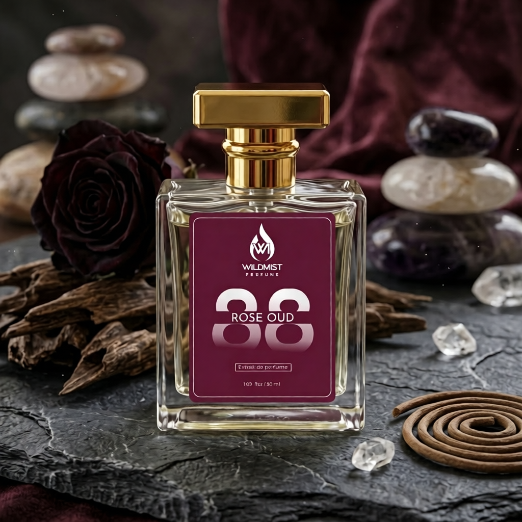 Wildmist Rose Oud 88 | Premium Extrait de Perfume (50ml)