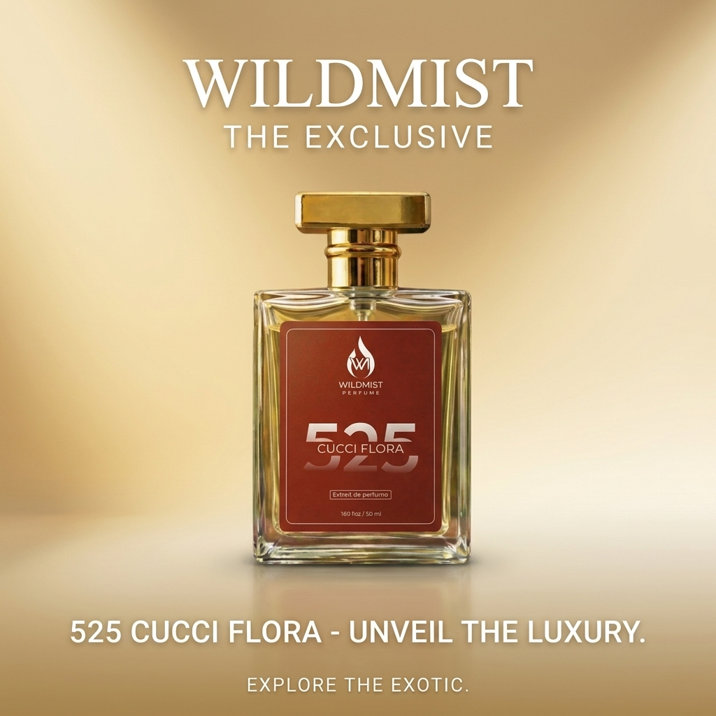 Wildmist 525 Cucci Flora | Elegant Extrait de Perfume (50ml)