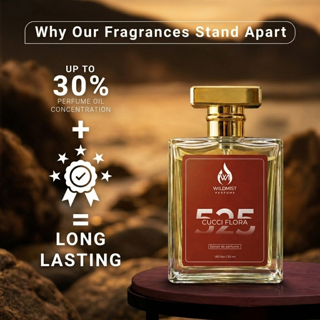 Wildmist 525 Cucci Flora | Elegant Extrait de Perfume (50ml)