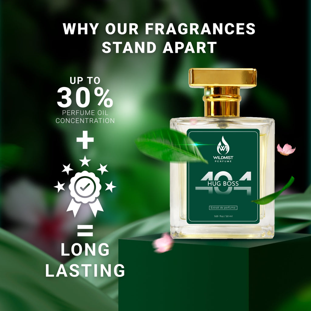 Wildmist 404 Hug Boss | Signature Extrait de Perfume (50ml)
