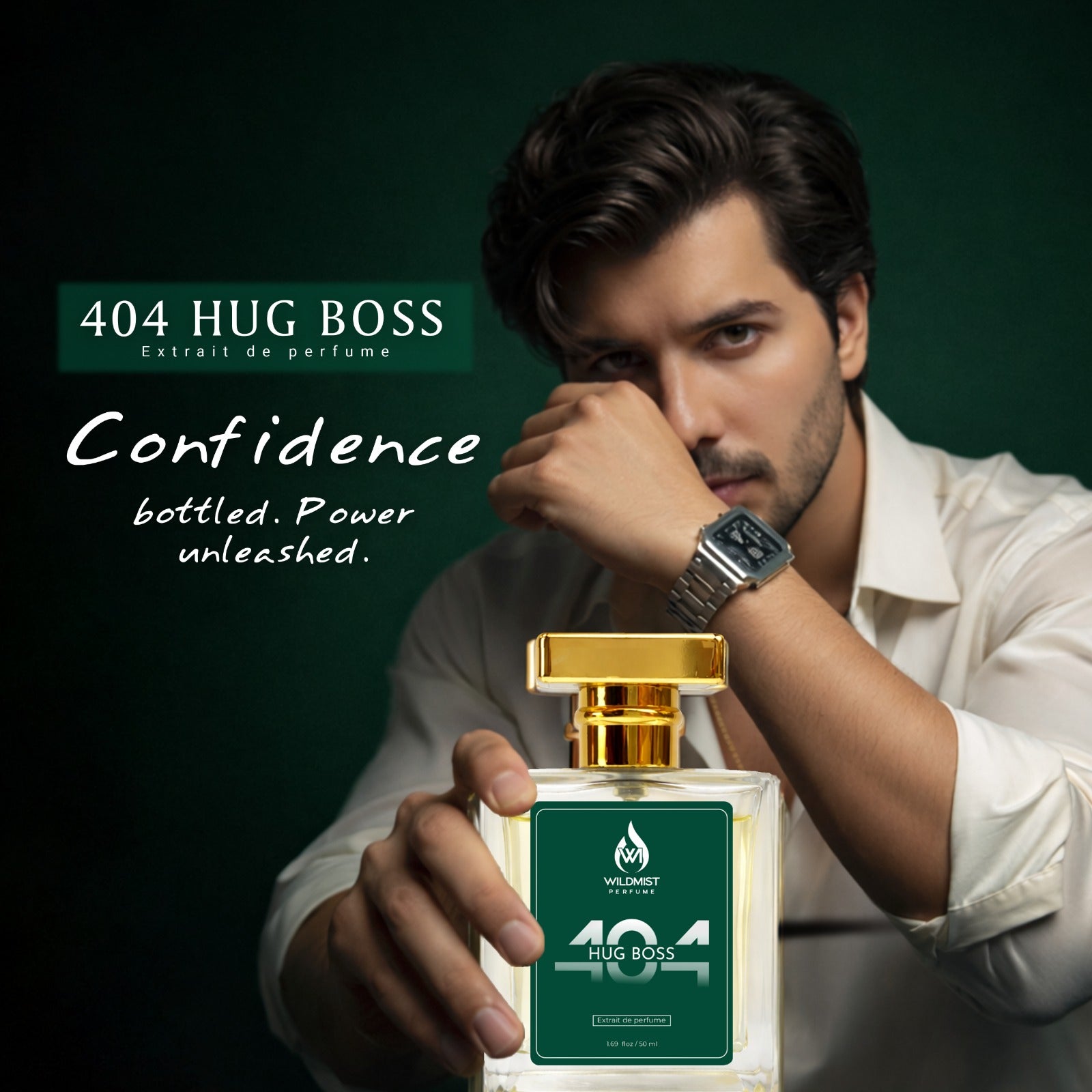 Wildmist 404 Hug Boss | Signature Extrait de Perfume (50ml)
