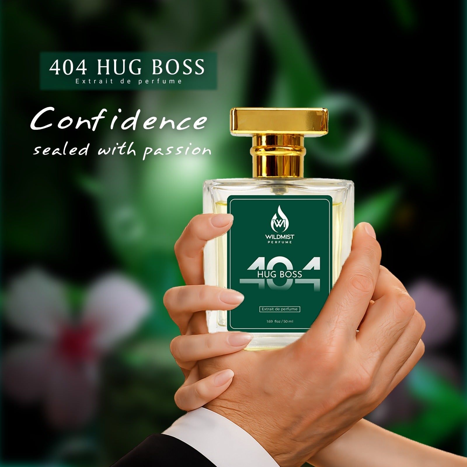 Wildmist 404 Hug Boss | Signature Extrait de Perfume (50ml)