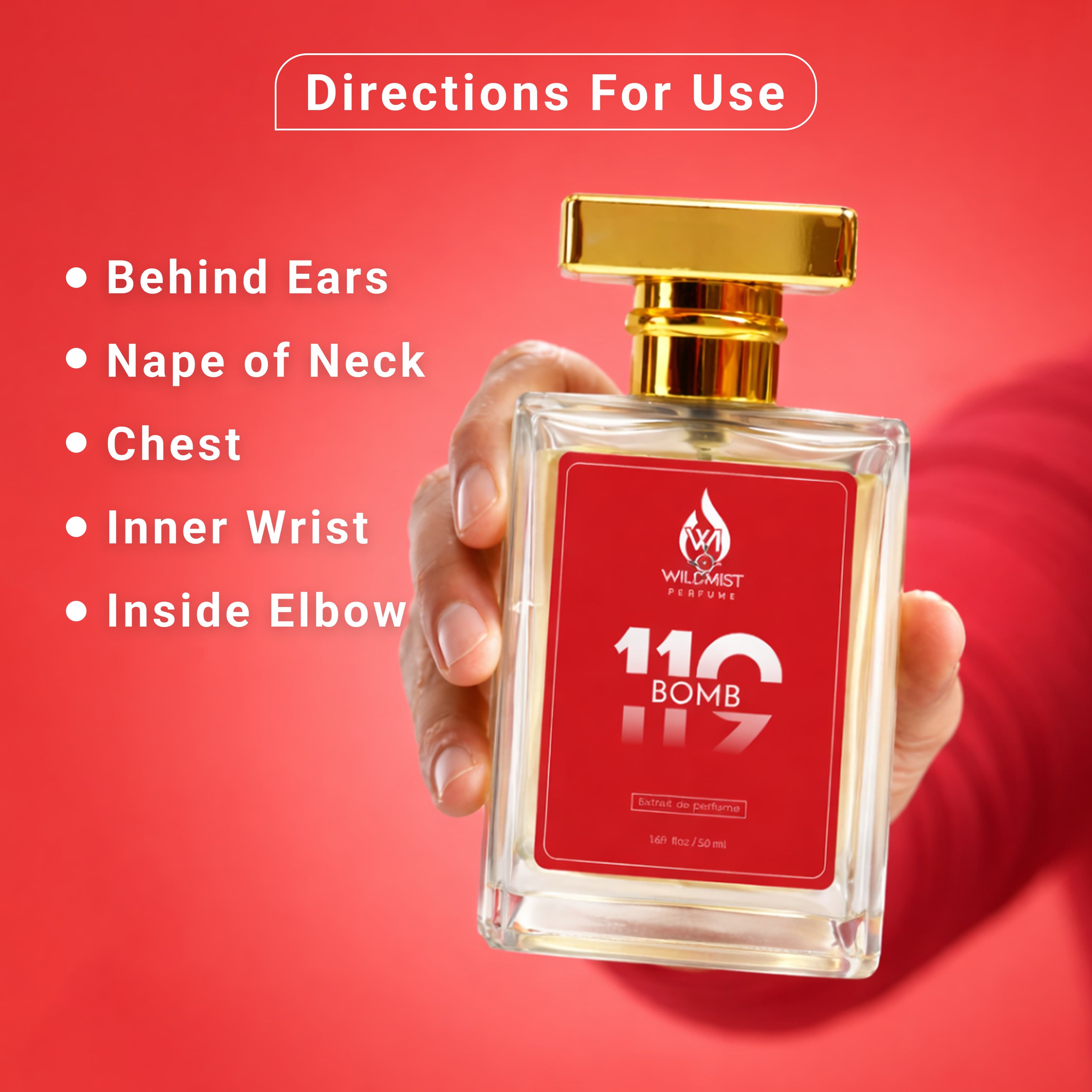 Wildmist 119 Bomb | High-Impact Extrait de Perfume (50ml)