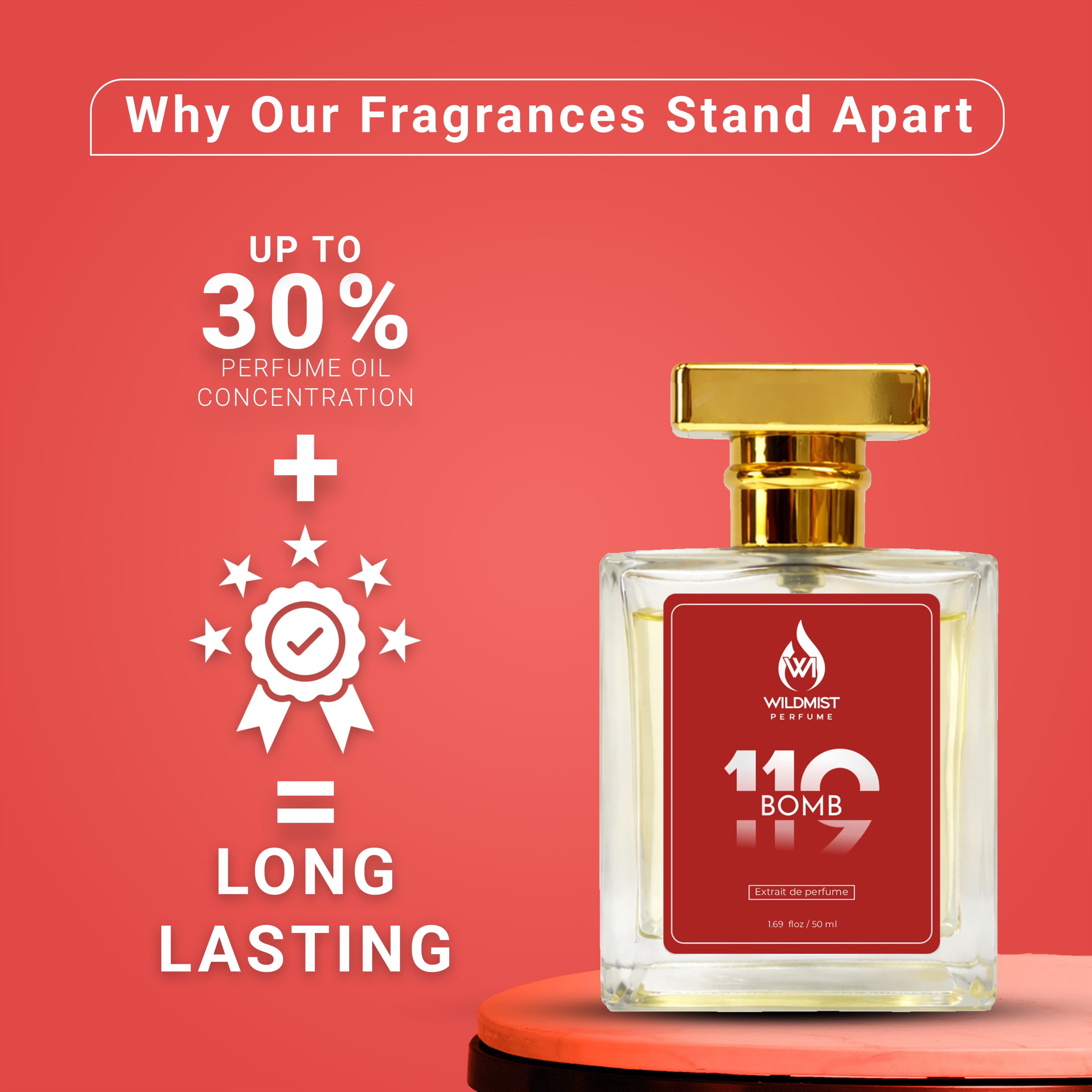 Wildmist 119 Bomb | High-Impact Extrait de Perfume (50ml)